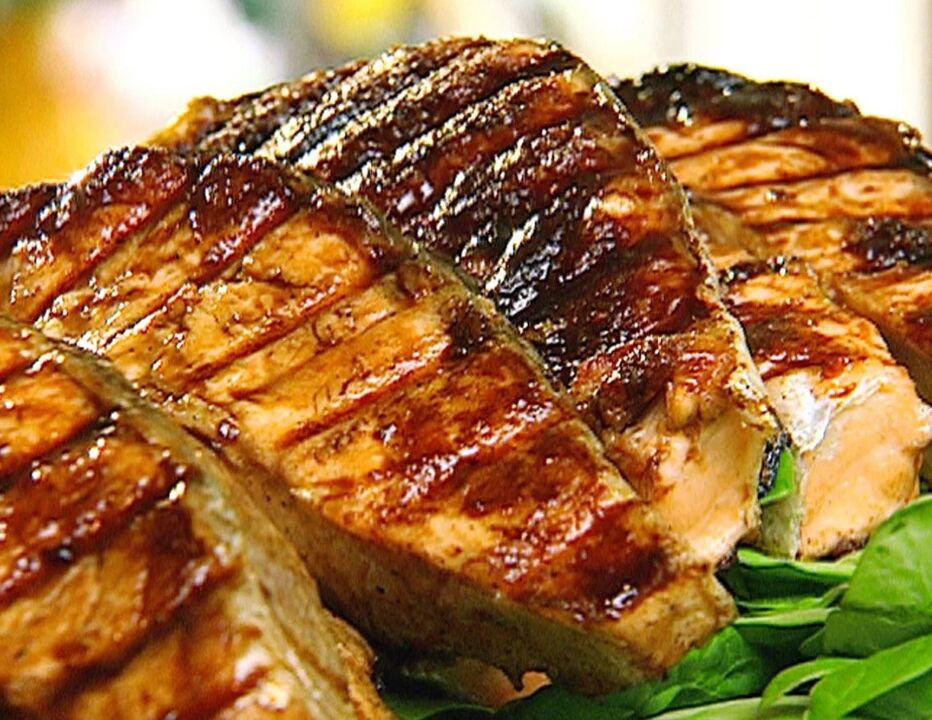 Pescado asado