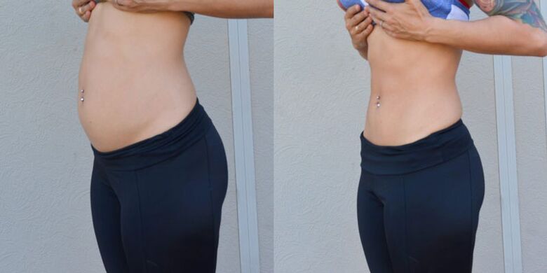 Antes y después del entrenamiento