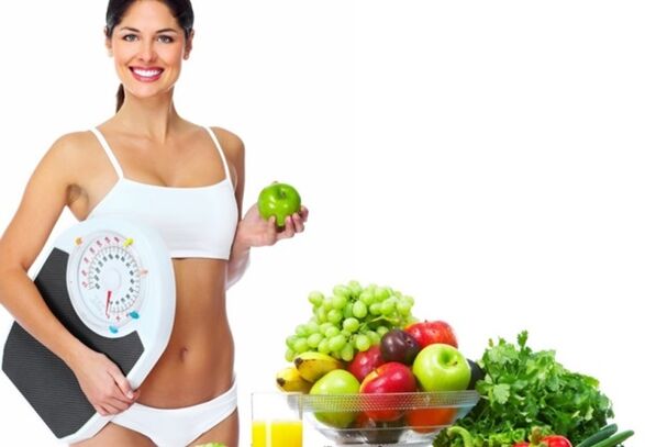 Mantenga una nutrición adecuada para perder peso rápidamente.