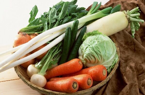 verduras para bajar de peso
